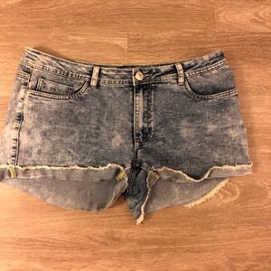 KINA Jeans Retro Vintage Stone Wash Cut Off Raw Hem
